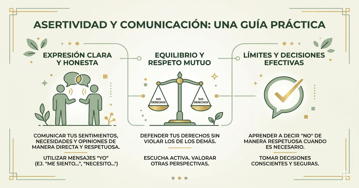 Asertividad en la comunicación. Guía completa.