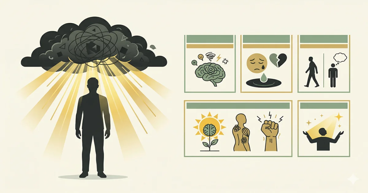 Cómo eliminar pensamientos negativos: lo que funciona y lo que no