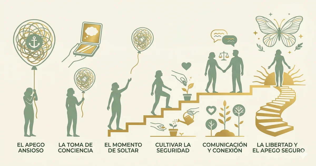 Cómo superar el apego ansioso: guía práctica paso a paso