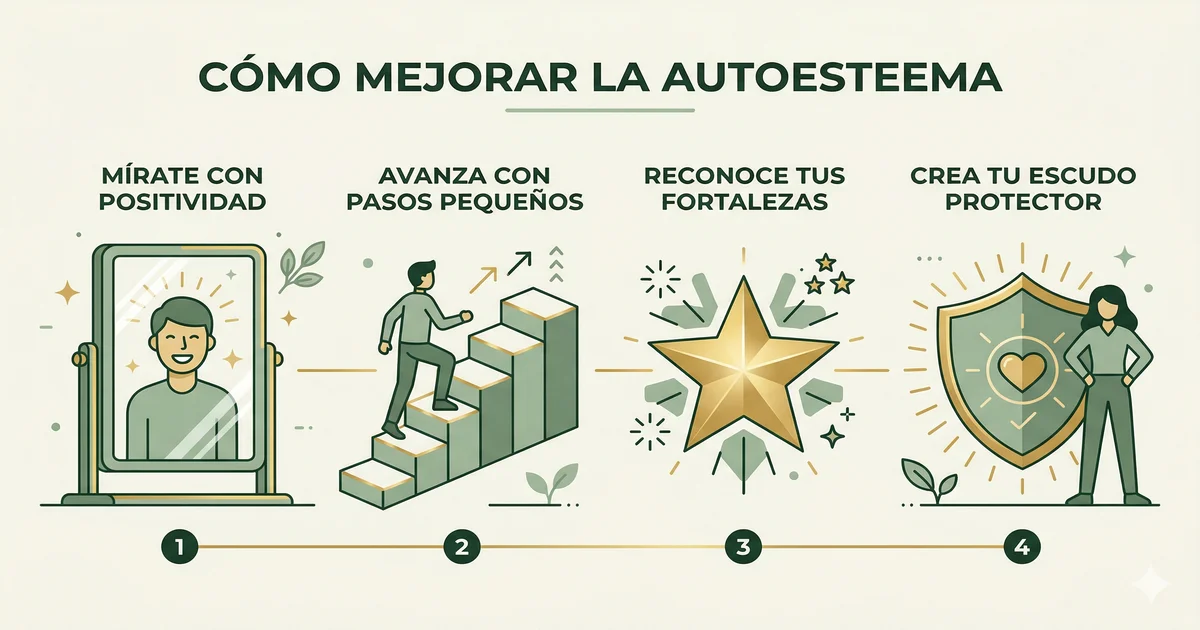 Cómo tener más autoestima – 5 pasos y 10 hábitos