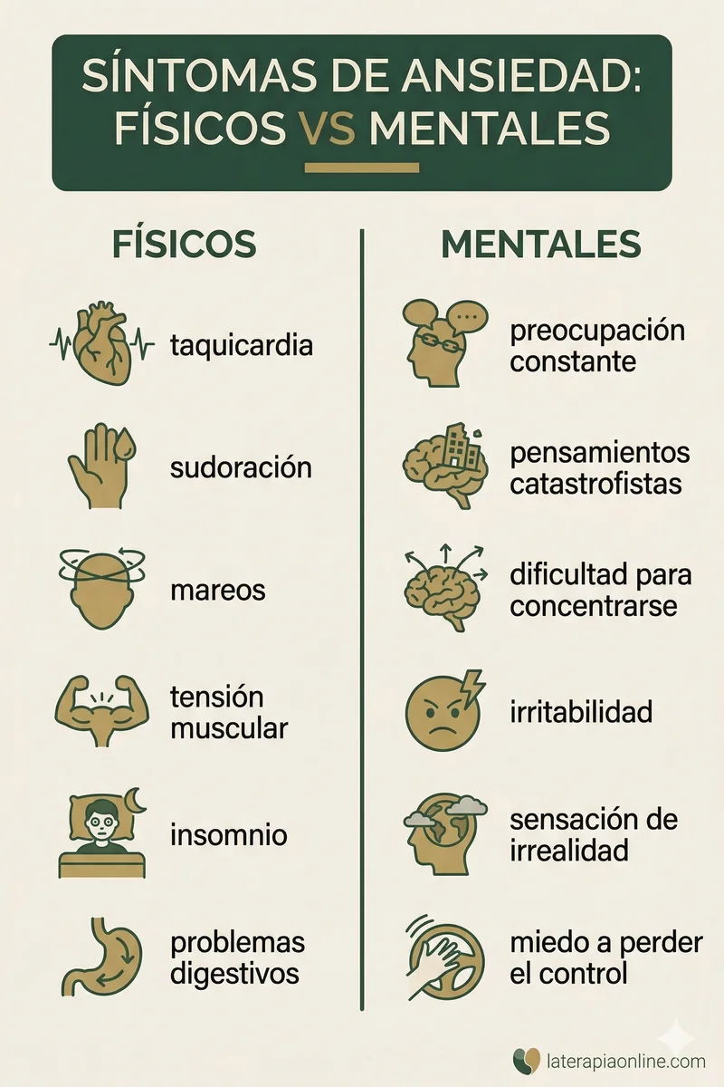 Síntomas de ansiedad: cómo identificarlos y qué hacer